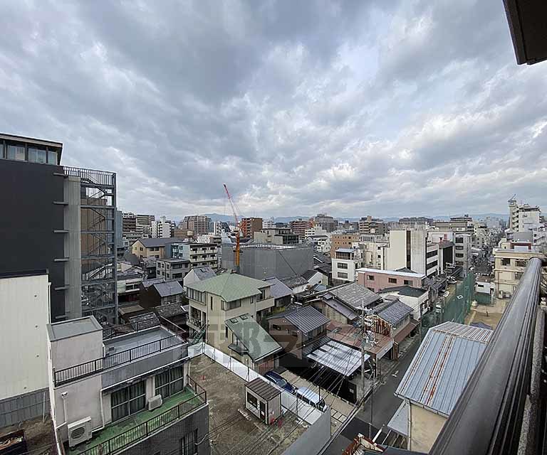 【京都市下京区塩竈町のマンションの眺望】