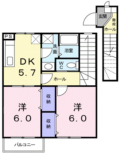 エミネント　パルの間取り