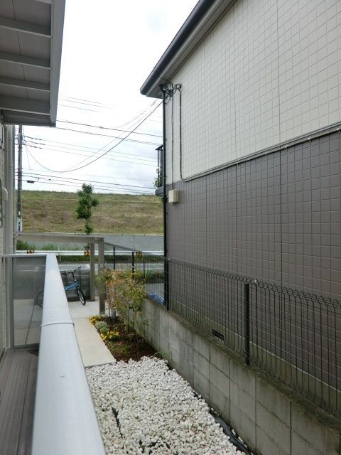 眺望　バルコニーからの景色です