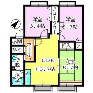 プリマベーラ志免の間取り