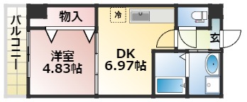 プログレスふなはしの間取り