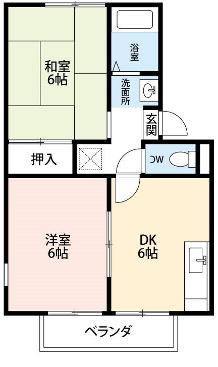 アーバン東蔵前の間取り