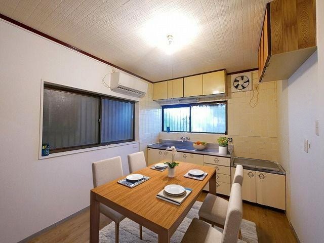 居室・リビング　CGで家具等を配置したもので家具等は含まれません