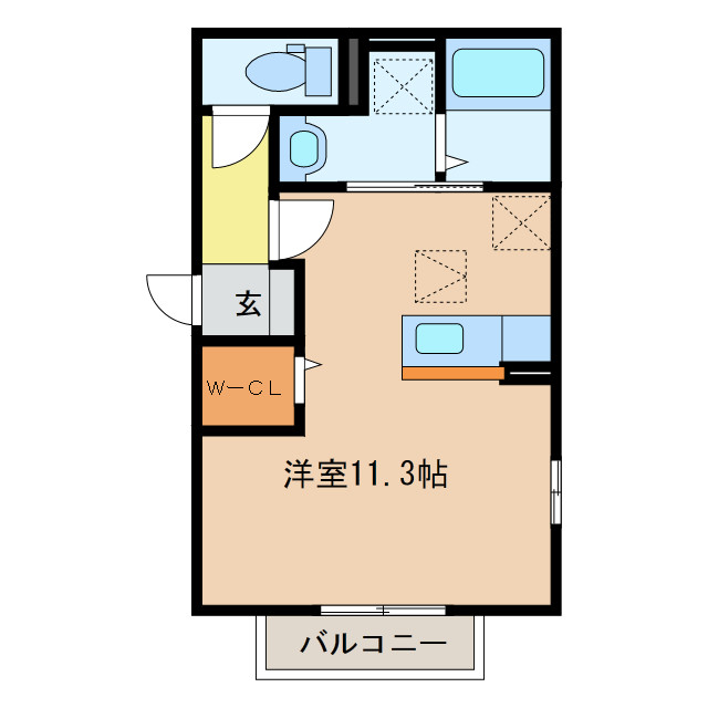 Ｄ－ｒｏｏｍ星見ヶ丘の間取り