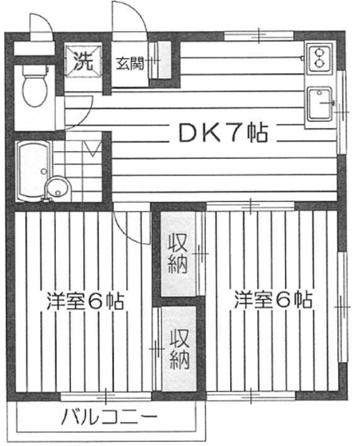 ドーマクラシニーIの間取り