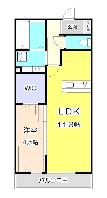 ラルゴ・エスポワールIIの間取り