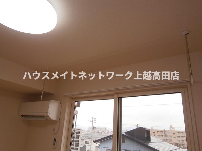 眺望　室内物干し