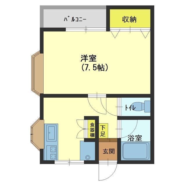 パル荒川の間取り