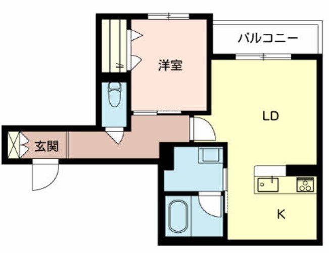 シャーメゾン真田山の間取り