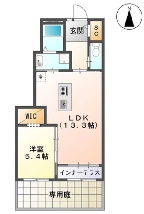 ヴァレッタIの間取り