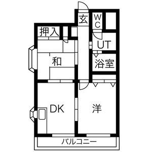 クラシティ御幸の間取り