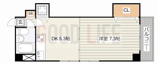 ＪＲ山陽本線 加古川駅 徒歩13分 3階建 築35年の間取り写真