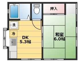 コーポカトレアの間取り