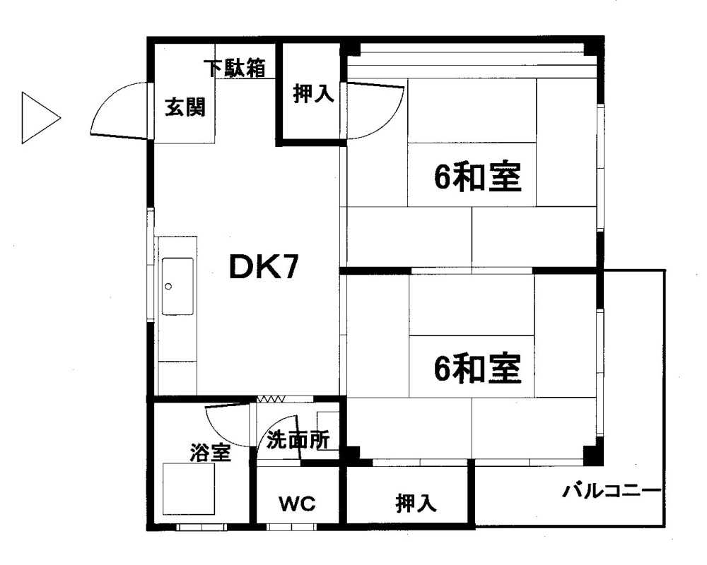 スカイハイの間取り