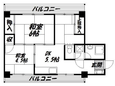 吉正ビルの間取り