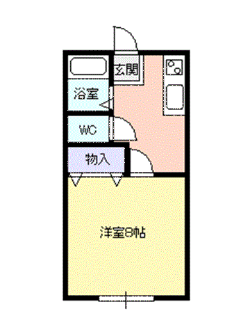 メゾンネプチューンの間取り