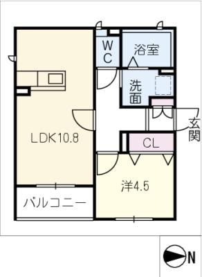 ルアナハイツの間取り