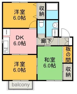 ローダンセの間取り