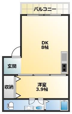 リバーサイドの間取り