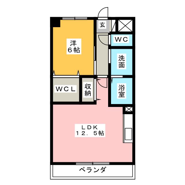 ロイヤルマンション本町の間取り