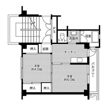 小野市粟生町のマンションの間取り