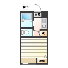 サザンヒルズ弐番館の間取り