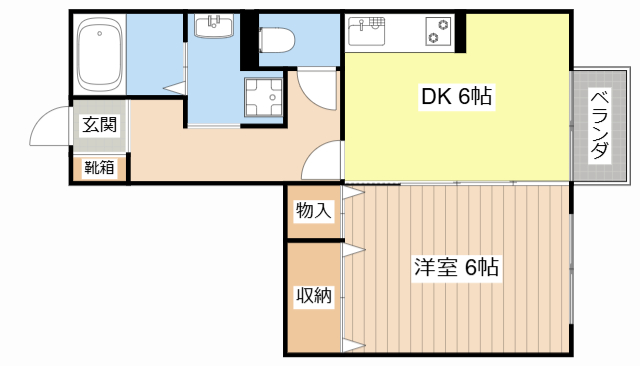 フォンティーヌの間取り