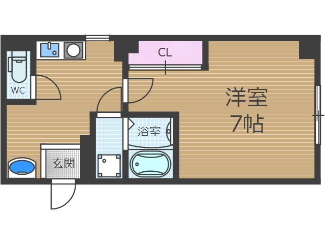 ヤンディ2の間取り