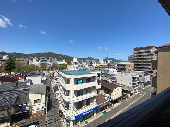 【広島市西区楠木町のマンションの眺望】