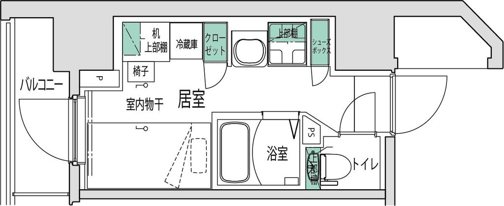 キャンパスヴィレッジ溝の口の間取り