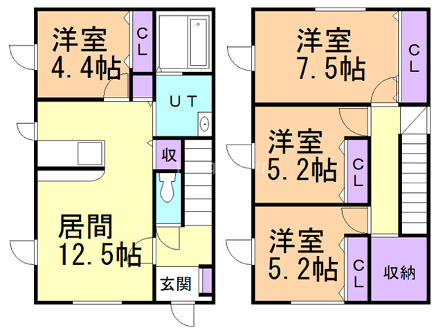 【函館市戸倉町のその他の間取り】