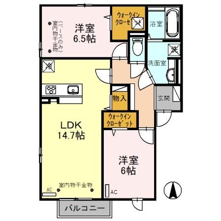 ルポール寿の間取り