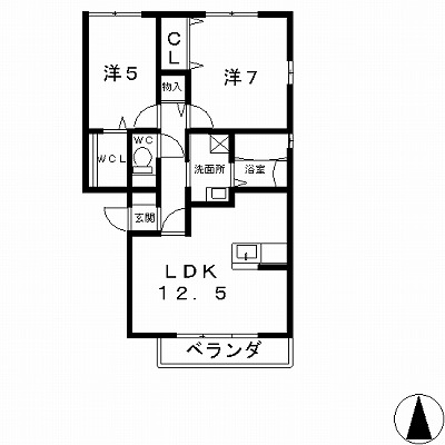 フォレストコートの間取り