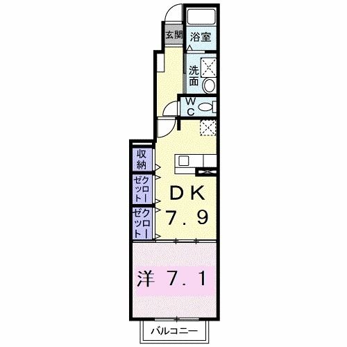 イーストクリークの間取り