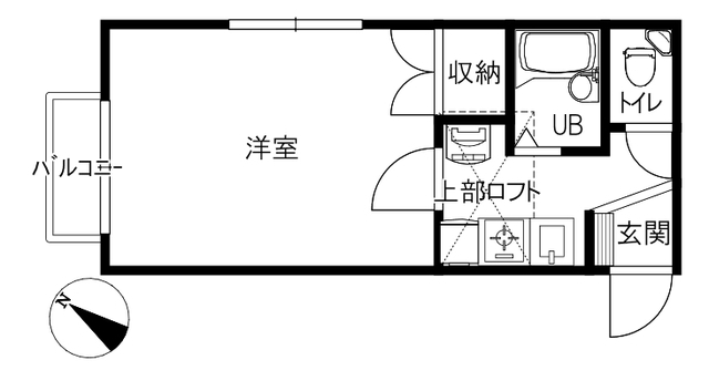 クレセント笠舞の間取り