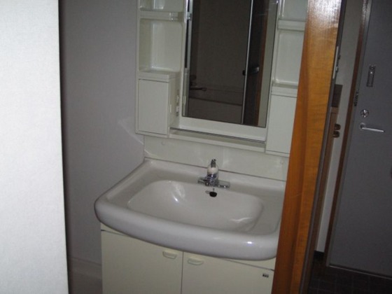 洗面設備　※他号室の写真です