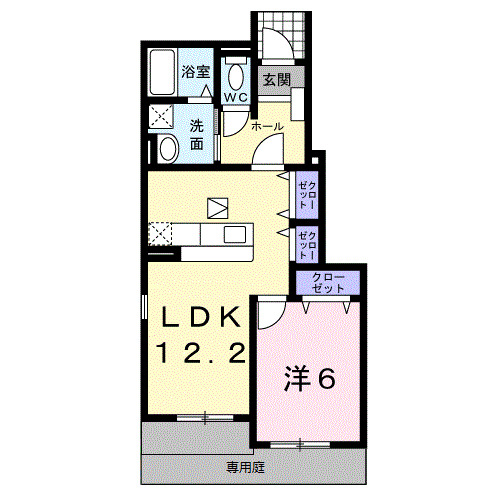 【メゾン・ド・シャルーレIIの間取り】