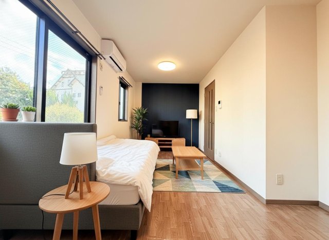 居室・リビング　ＣＧで家具等を配置したもので家具等は含まれません。