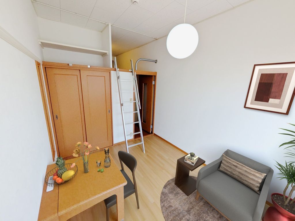 居室・リビング　【家具家電は物件に付帯しません】