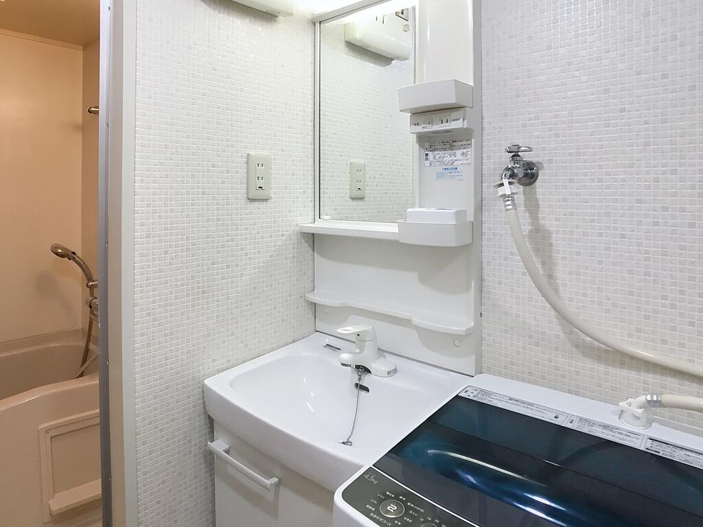 洗面設備　独立洗面台