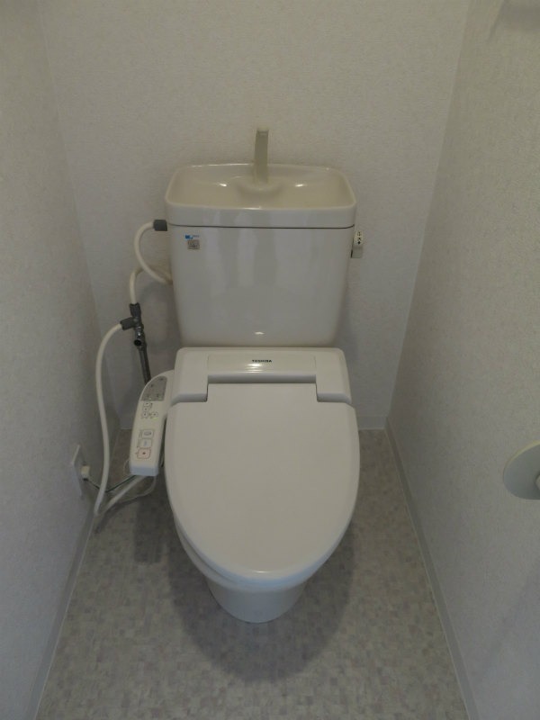 トイレ　ゆったりとした空間のトイレです