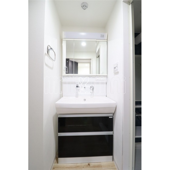 洗面設備　同建設会社設備タイプ