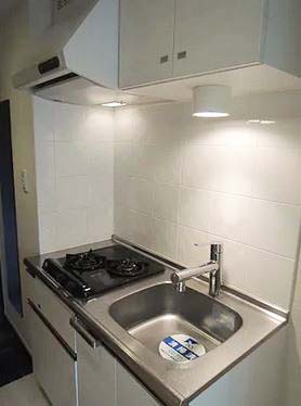 キッチン　★2口コンロ、システムキッチン★