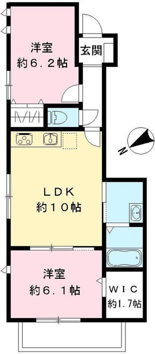 コンフォート世田谷の間取り