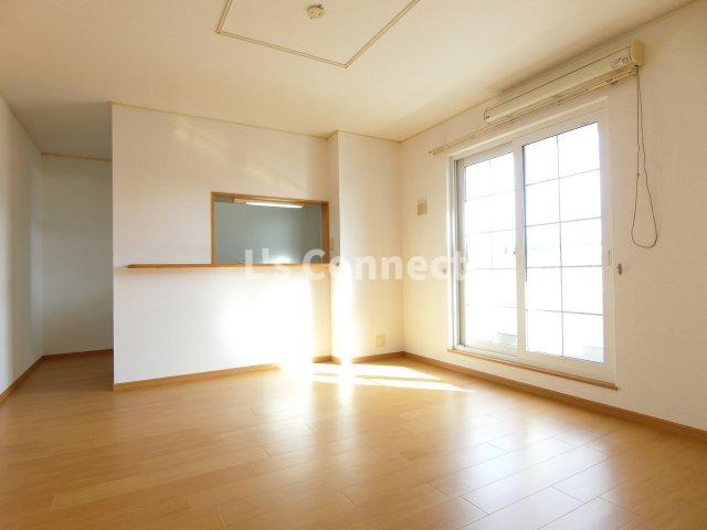 居室・リビング　１１．９帖のＬＤＫ。