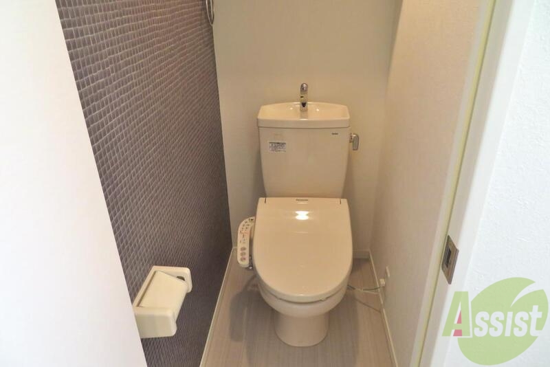 トイレ　トイレにはもちろんウォシュレット完備です