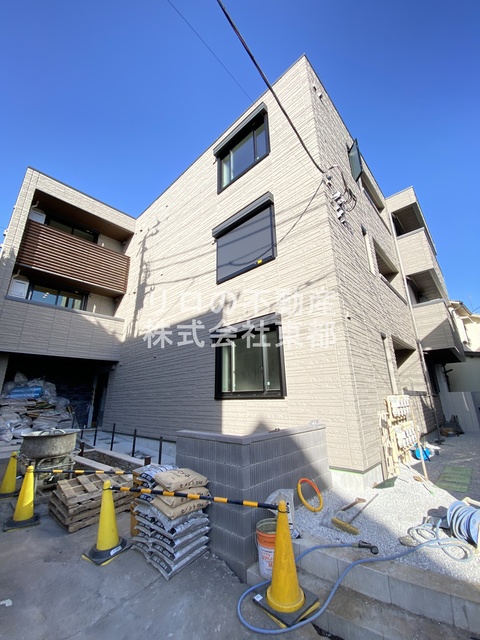 建物外観　※建築中のお写真です。