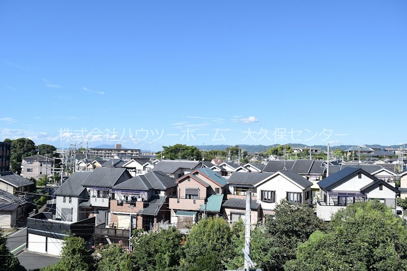 眺望　静かな住宅街です。
