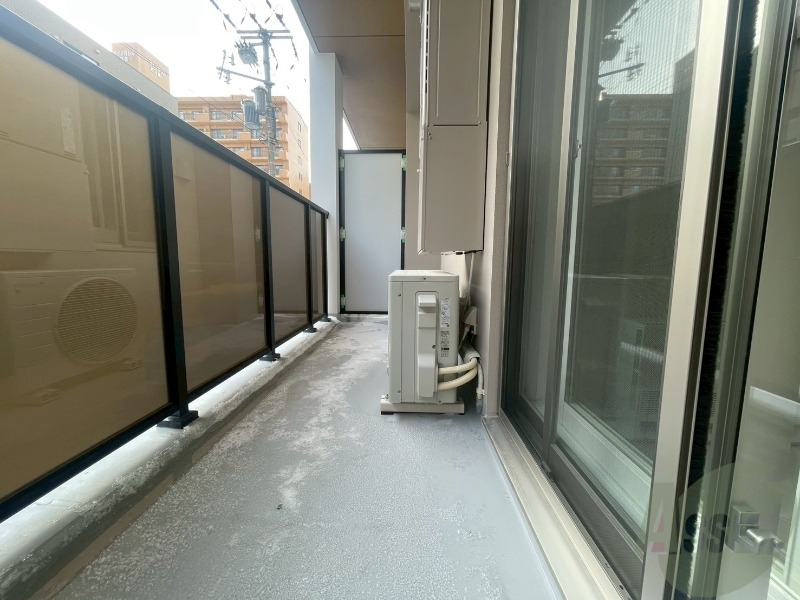 バルコニー　バルコニーです。洗濯物を干したり一息ついたりできますね！