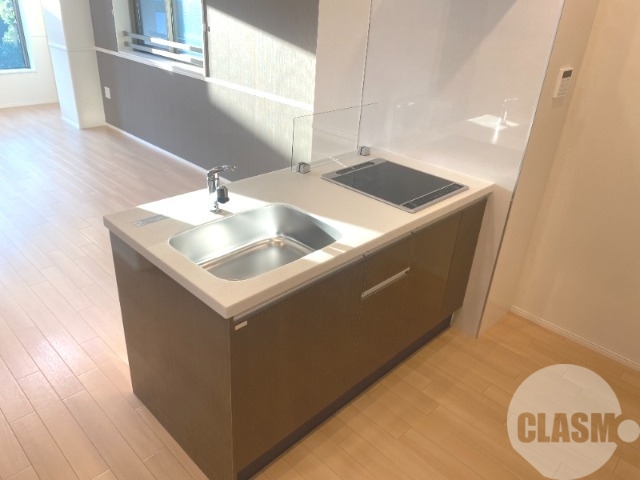 キッチン　２口ＩＨシステムキッチン♪